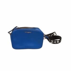 Karl Lagerfeld Paris Maybelle Camera Crossbody Bag - Deep Lagoon